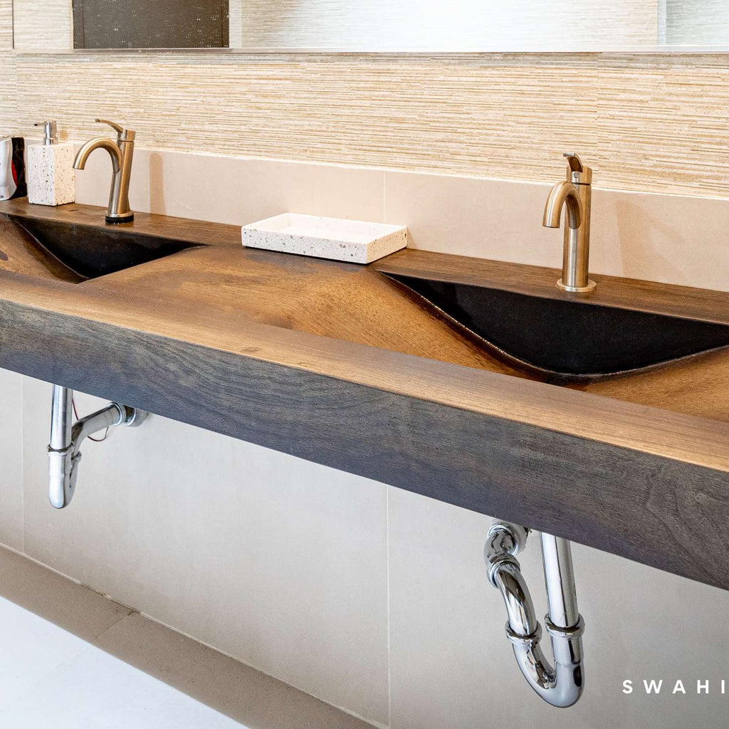 Cladding Sink The Definitive Guide to Concrete Floating Sinks – Trueform Concrete