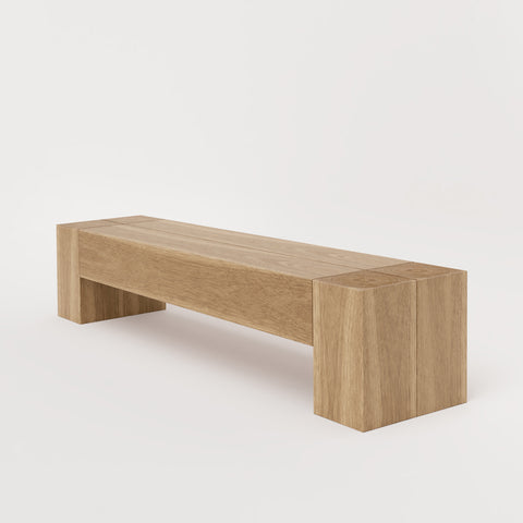 Alpine Concrete Bench (Woodform Collection) – Trueform Concrete