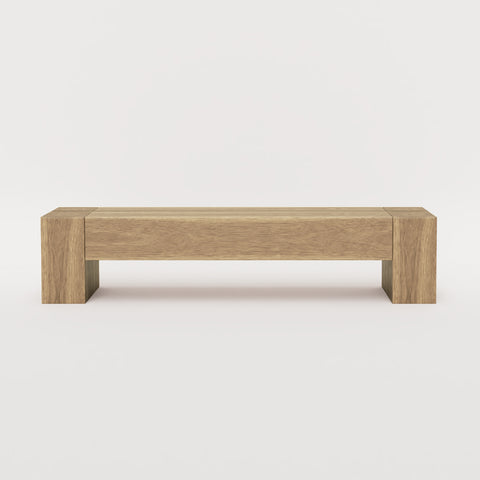 Alpine Concrete Bench (Woodform Collection) – Trueform Concrete