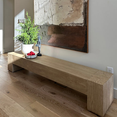 Alpine Bench in Dune – Trueform Concrete