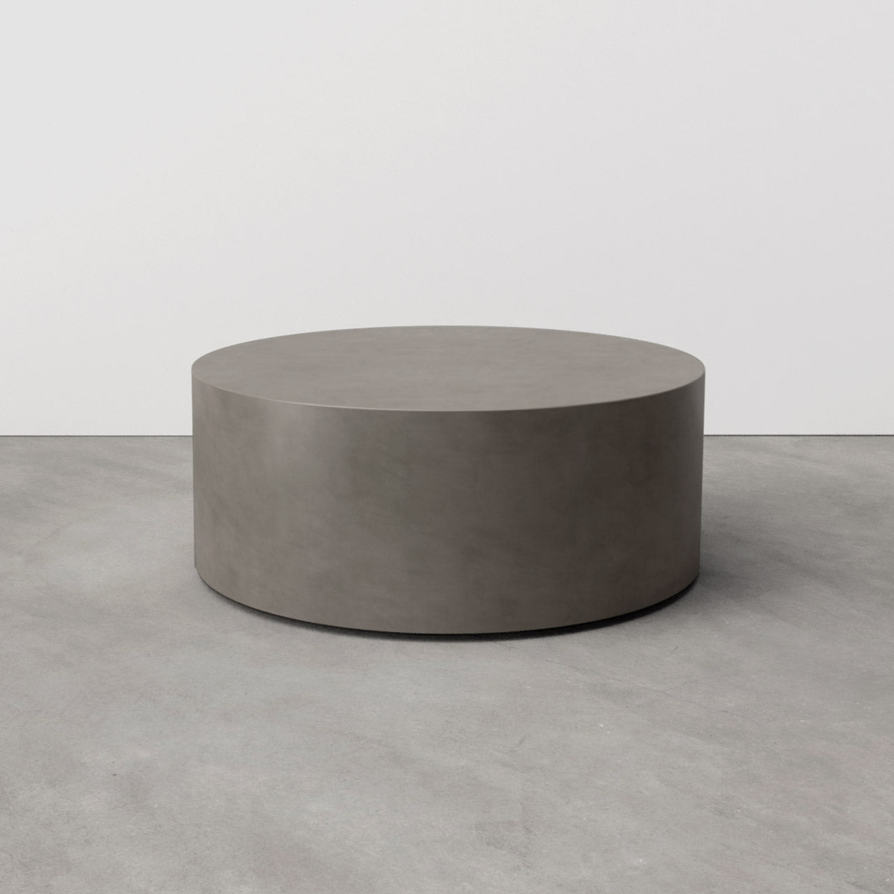 Concrete circle coffee table discount