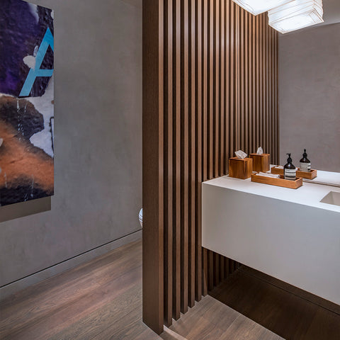 Bold & Sculptural Vanity – Trueform Concrete