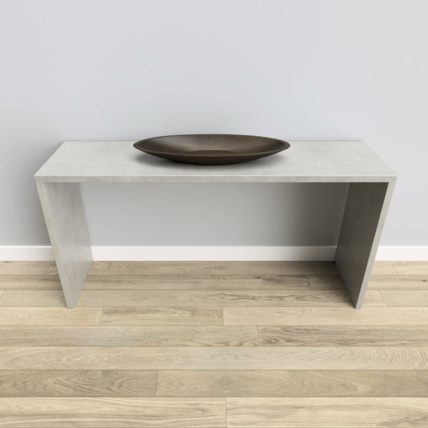 Concrete on sale hall table