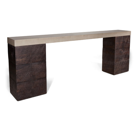 Railroad Console Table (Clodagh Collection) – Trueform Concrete